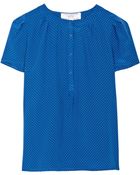 Vanessa Bruno Athé Polka Dot Blouse - Lyst