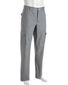Brunello Cucinelli Grey Cotton Flat Front Cargo Pants - Lyst