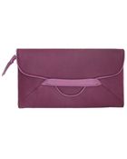 Alexandra De Curtis Eve Maxi Envelope Clutch - Purple - Lyst