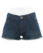 Current/Elliott Denim The Boyfriend Shorts - Lyst