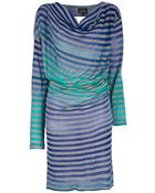 Vivienne Westwood Anglomania Draped Dress - Lyst
