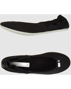 Adidas Slvr Ballet Flats - Lyst