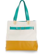Christian Louboutin Sybil Reversible Leather Tote - Lyst