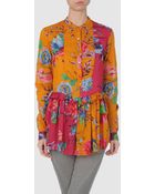 Kenzo Long Sleeve Shirt - Lyst