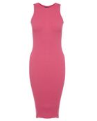 McQ by Alexander McQueen Ribbed Tank Dress - Lyst