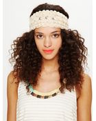Free People Tatty Floral Gauze Headwrap - Lyst