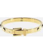 MICHAEL Michael Kors Astor Buckle Bangle - Lyst