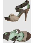 Replay Platform Sandals - Lyst