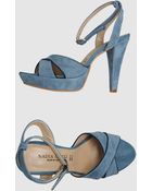 Nadia Grilli Platform Sandals - Lyst