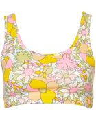 Topshop Gingham Floral Bralet - Lyst