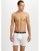 Burberry Check-waist Boxer Brief - Lyst