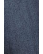 St. John Collection Cuffed Wide Leg Denim Pants - Lyst