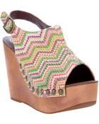 Jeffrey Campbell Slingback Sandal - Lyst