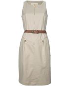Michael Kors Zip Dress - Lyst