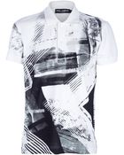 Dolce & Gabbana Print Polo - Lyst