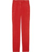Theory Frayne Cropped Lowrise Skinny Jeans - Lyst