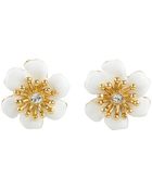 Kate Spade Moms The Word Posey Park Stud Earrings - Lyst