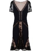 Temperley London Celestine Lace Tie Dress - Lyst