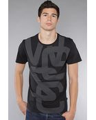 Wesc The Overlay Biggest Tee in Black - Lyst