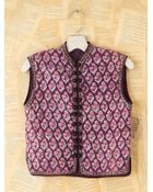 Free People Vintage Floral Quilted Vest - Lyst