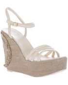 Tory Burch Wedge Sandal - Lyst