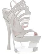 Versace Platform Sandal - Lyst
