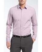 Calibrate Trim Fit Stretch Cotton Sport Shirt - Lyst