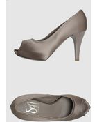 Sgn Giancarlo Paoli Courts With Open Toe - Lyst