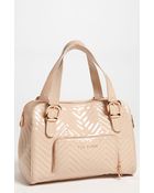 Ted Baker Quilted Patent Tote - Lyst