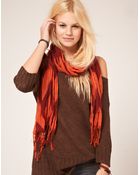 Ralph Lauren Denim Supply Stripe Scarf - Lyst