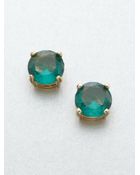 Kate Spade Faceted Stud Earrings - Lyst