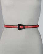 Prada Bicolor Madras Belt - Lyst