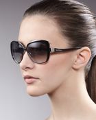 Roberto Cavalli Metal Enamel Sunglasses Snake - Lyst