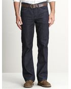 Banana Republic Boot-Cut Dark-Wash Jean - Lyst