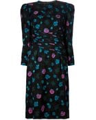 Louis Feraud Vintage Floral Print Dress - Lyst