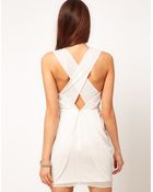ASOS Collection Asos Wrap Dress with Tulip Skirt - Lyst