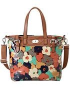 Fossil Vintage Keyper Coated Canvas Tote - Lyst