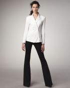 Theyskens' Theory Flared Pants - Lyst