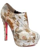 Betsey Johnson Delishh Platform Booties - Lyst