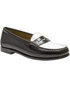 Bass Wayfarer Moc Flats - Lyst