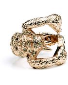 Rachel Roy Rose Gold Tone Scorpion Ring - Lyst