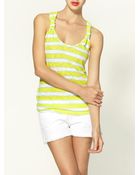 Splendid Scarf Stripe Tank - Lyst