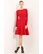 Michael Kors Wool Crepe Dress - Lyst