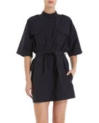 Boy by Band of Outsiders Short Sleeve Dress - Lyst