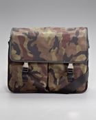 Prada Camouflage Messenger - Lyst