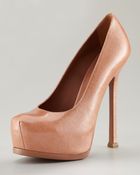 Saint Laurent Tribtoo Hidden Platform Pump - Lyst