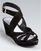 Delman Sandals - Clara Platform Wedge - Lyst