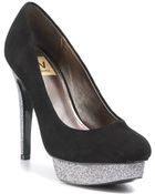Dolce Vita Dv Bessie Glitter Platform Pumps - Lyst