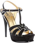 Saint Laurent Tribute Sandal - Lyst