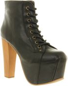 Jeffrey Campbell Lita Platform Ankle Boot - Lyst